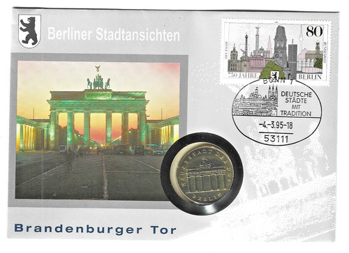 Numisbrief ddr berliner - ,