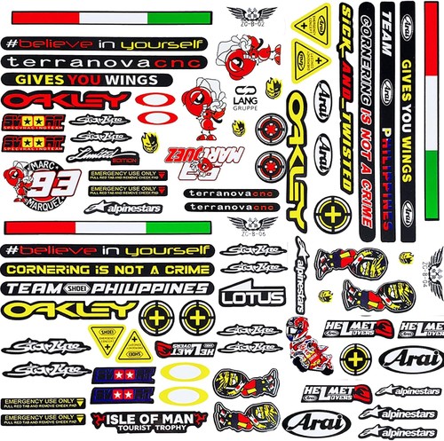 Motorsport aufkleber set - motorsport,