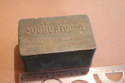 Tolle alte blechdose demisch - ,