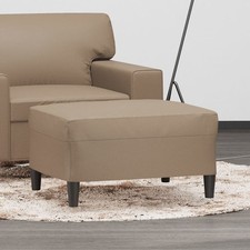 Fußhocker Cappuccino-Braun