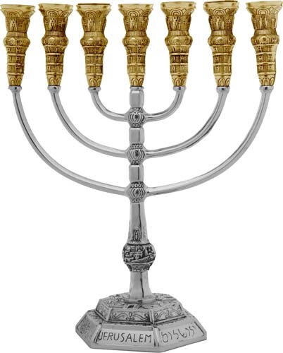 Menora jerusalem tempel - menora, 17