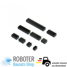 Sortiment zwei-reihige Buchsenleisten 2.54mm Female Header Socket 90 Stück