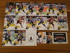 DEL 17-18 2017-2018 Serie 2 Teamset EHC Eisbären Berlin 17 Karten Teamfoto +