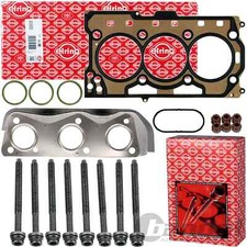 ELRING ZYLINDERKOPFDICHTUNG-SATZ + SCHRAUBEN für 1.2 VW FOX POLO 9N FABIA I