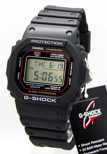 Casio shock 5600rl 1er - casio, g