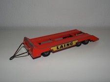 Matchbox King Size Nr.8 Trailer/Tiefladeanhänger orange