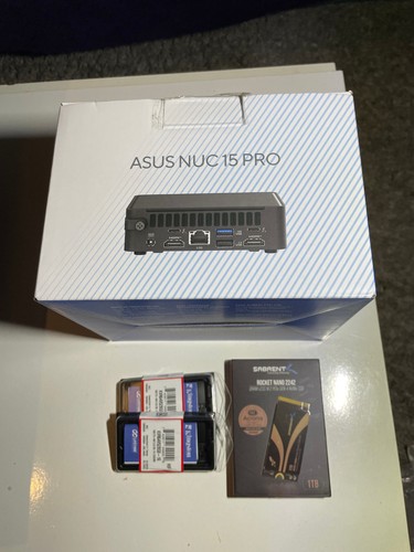 Asus nuc pro slim - 15, 32gb