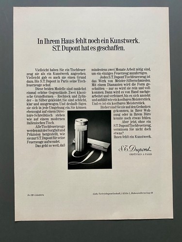 Dupont tischfeuerzeug - dupont,