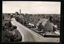 Bad Neustadt /Saale, Ansichtskarte, Gartenstadt aus der Vogelschau 