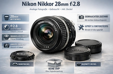 📷  Nikon Nikkor 1: 2.8 28mm