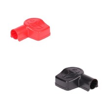 Set Batteriepolabdeckung rot