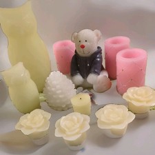 Motivkerzen LED Wachs 12 Stück