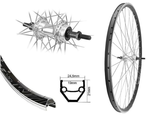 Zoll hinterrad fahrrad - 28,