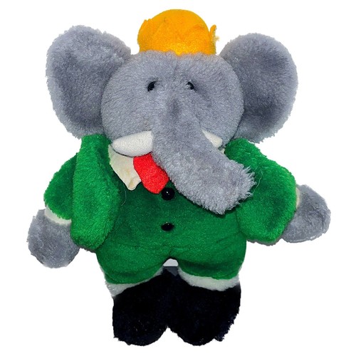Stofftier vintage babar - babar, der