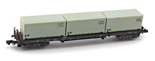 PIKO 5/4144 N Containerwagen SSbly / SSalms DR Ep. IV Spur N OVP