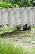 Gardinenstoff Leinenlook