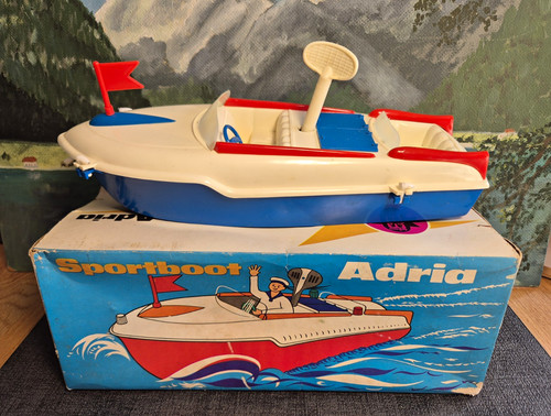 Ddr spielzeug sportboot adria - ddr,