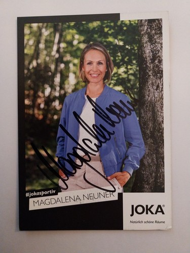 Magdalena neuner autogramm - magdalena,