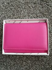 wunderschöne Geldbörse 14x10 cm Farbe pink echtes Leder neu
