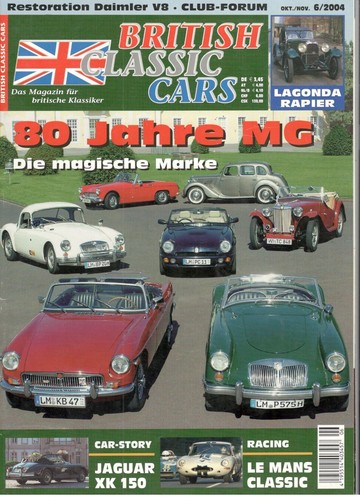 British classic cars - classic, heft