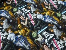 Stoff Baumwolle Jersey Star