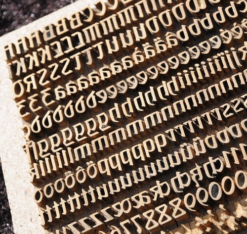 Prägeschrift mm - 8,
