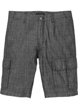 Neu Cargo-Bermuda Loose Fit Gr 52 Schwarz Herren-Shorts Kurz-Hose Freizeit-Pants
