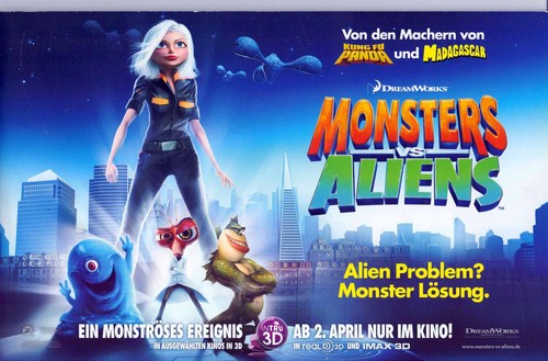 Monsters aliens reese - aliens,