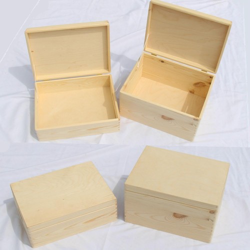 Holzkiste mit deckel - holzkiste,