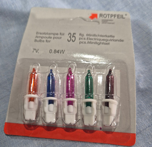 Mini ersatzlampen 5stk 35er - 5stk,