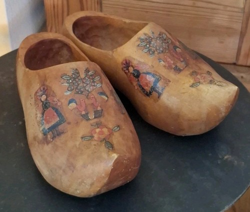Alte kinder holzschuhe clogs - kinder-holzschuhe,,
