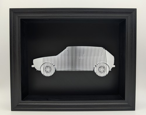 Auto schattenbox silhouette - schattenbox,