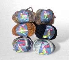 Lana Grossa ,,Ragazza Lei (- Color Mix)‘‘, verschiedene Farben, 6x50g