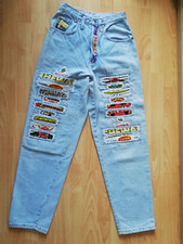 Damen Jeans, Gr. 36, hellblau