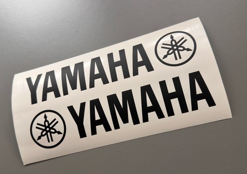 Yamaha mit logo aufkleber - logo,