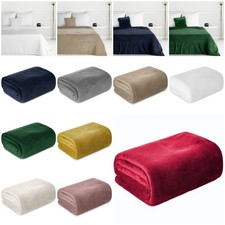 Weiche Decke Wohndecke Kuscheldecke Tagesdecke MICROFASER 150X200 SOFT Sofadecke