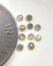 0,37 Ct Runde Rose Cut