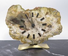 Tischuhr Kaminuhr Steinplatte