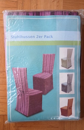 Stuhlbezug hussen - 2x,