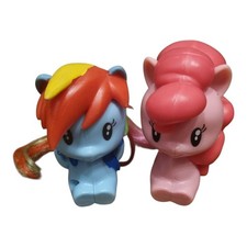 Mc Donalds 2018 My little Pony Pinkie Pie + Rainbow Dash Hasbro burger King