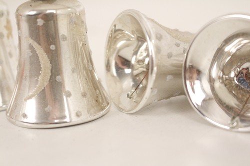 Glocken silber mond sterne - silber,