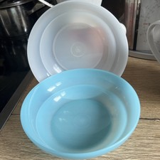 Tupperware 2 Vintage Tropicana Schüsseln je 400 ml / Ohne Deckel  - Retro - TOP