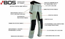 Motorradhose Mesh Sommerhose grau Airy Motorradhose Roller Motorradhose Gr S-5XL