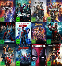 Auswahl verschiedener Marvel und DC Filme - Actiongeladene Science-Fiction | DVD