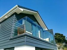 Rahmenloses Glasgeländer-Set