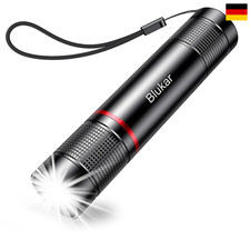 Aufladbar LED Taschenlampe | 2000 Lumen Zoom | 16h Akku