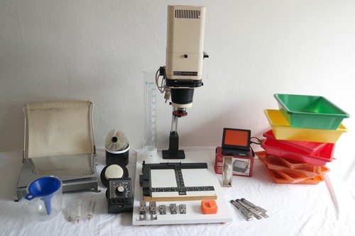 Komplett fotolabor - komplett, s/w