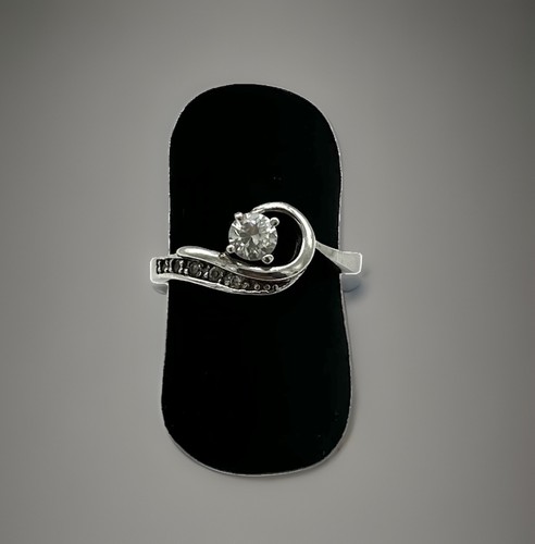 925 silberring fianit - 925/-, silberring,