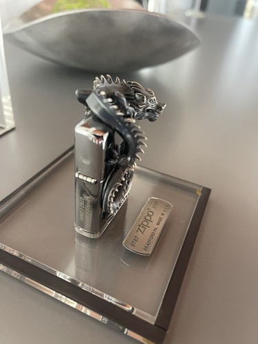 Zippo dragon design - dragon, 3d