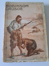 Buch Antik Robinson Crusoe